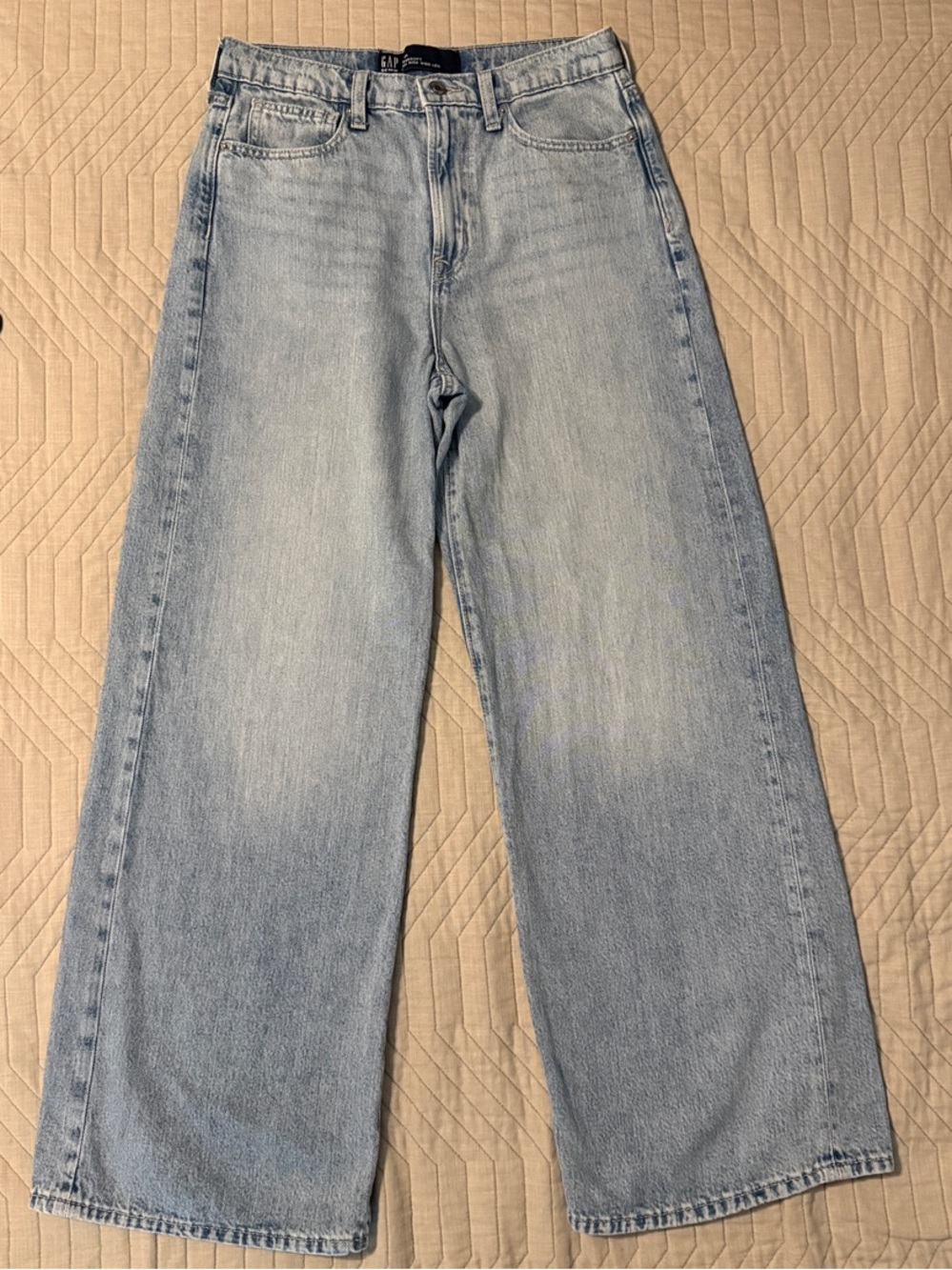 GAP SUPERSOFT HIGH RISE Wide-Leg Women's Jeans - Picture 1 of 4
